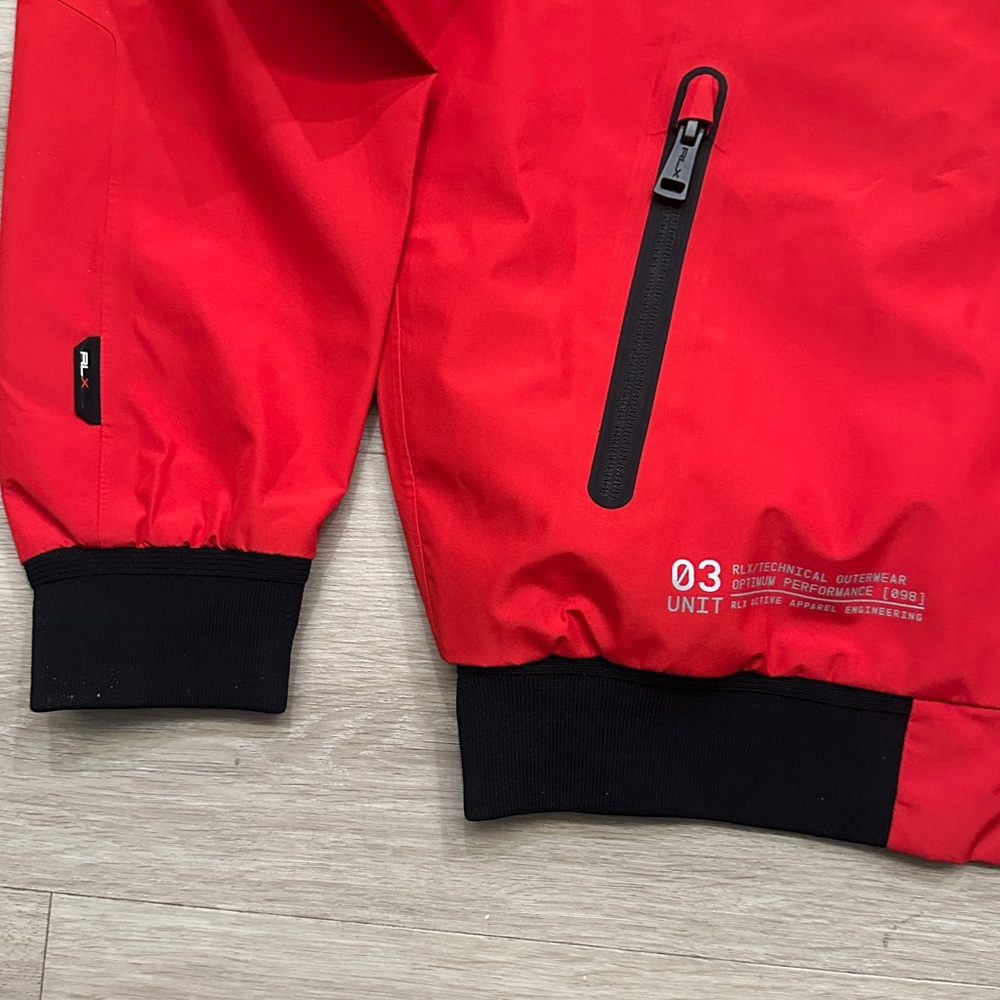 RLX Ralph Lauren Bold Red Performance Jacket - Picture 6 of 10